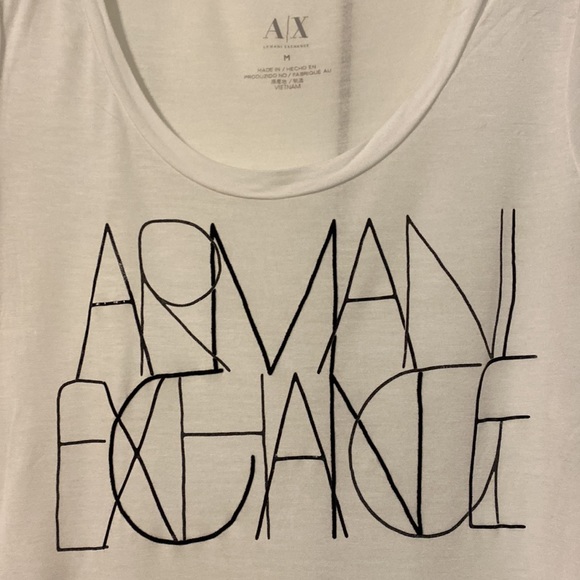 Armani Exchange Tee Shirt. Size medium. Used, great condition! No flaws. - Picture 3 of 5